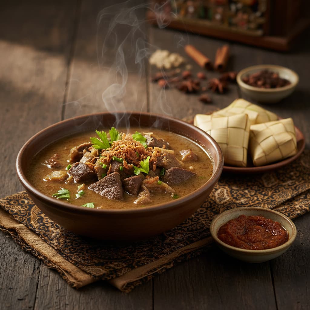 Coto Makassar: Kuah Kental Berbumbu 40 Macam Rempah yang Melegenda